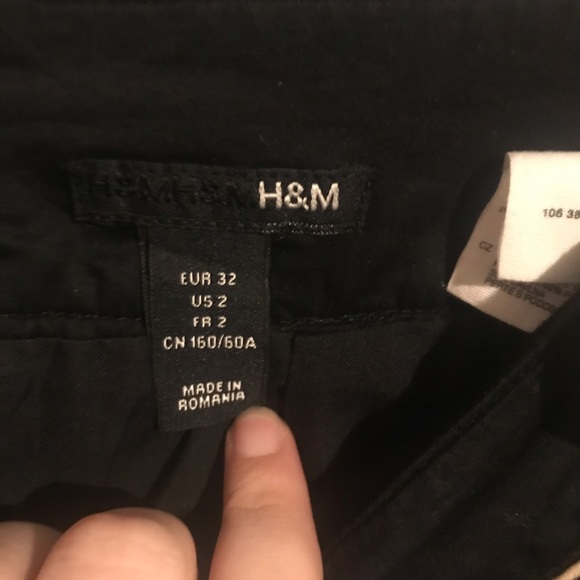 H&M color block neutral retro skirt - Picture 3 of 6